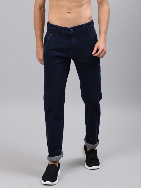 

HRX by Hrithik Roshan Men Blue Skinny Fit Mid-Rise Clean Look Stretchable Jeans