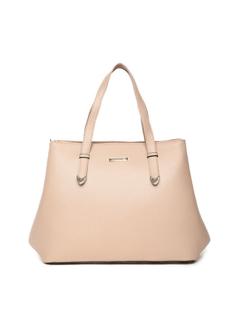 

David Jones Pink Solid Shoulder Bag