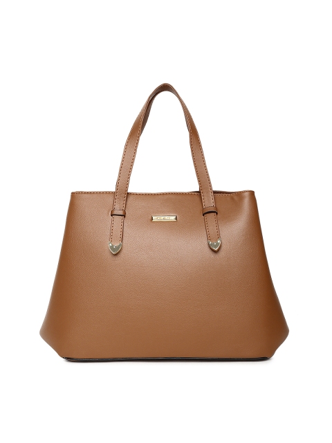 

David Jones Brown Solid Shoulder Bag
