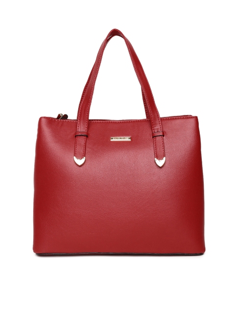 

David Jones Red Solid Shoulder Bag