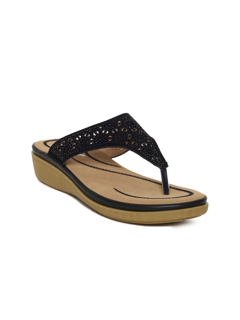 

Melange by Lifestyle Women Black Sandals