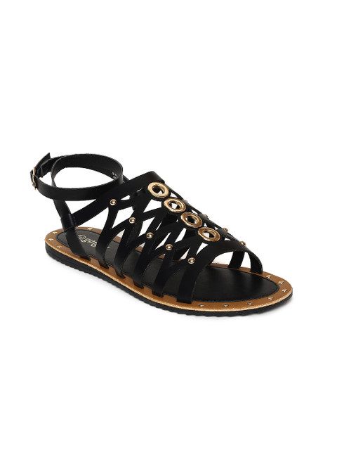 

Ginger by Lifestyle Women Black Flats