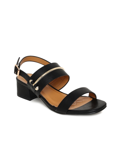 

CODE by Lifestyle Women Black Solid Sandals