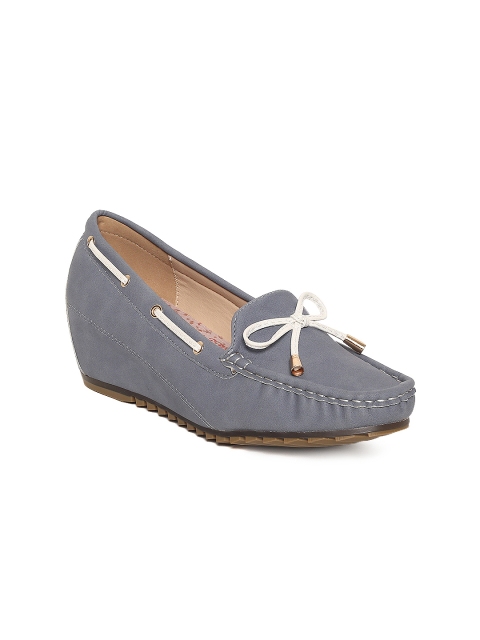 

Ginger by Lifestyle Women Grey Heeled Loafers