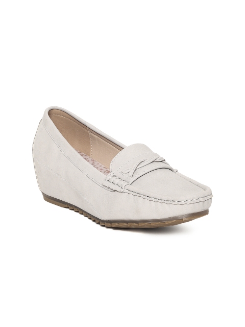 

Ginger by Lifestyle Women Grey Heeled Loafers