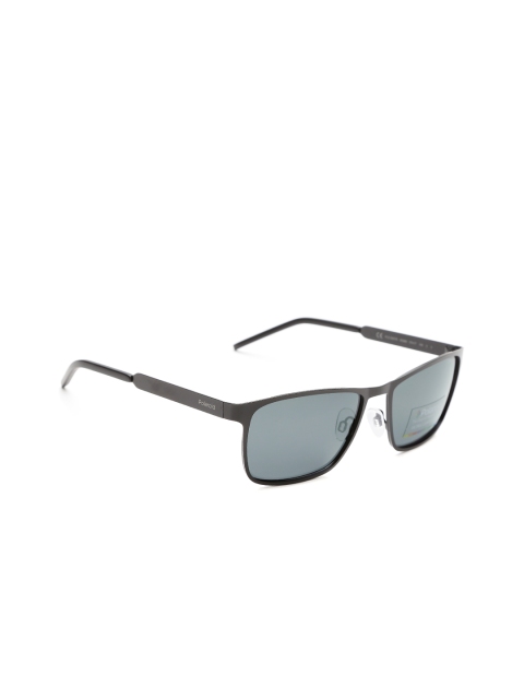 

Polaroid Unisex Polarised Rectangle Sunglasses 2047/S 003 57M9, Grey