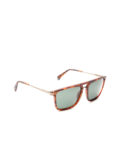 

Polaroid Unisex Polarised Square Sunglasses 2060/S N9P 56UC, Green