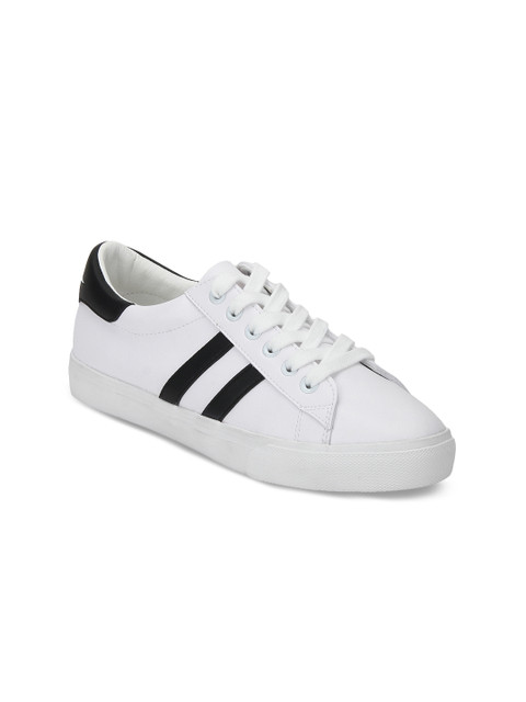 

Red Tape Women White & Black Sneakers
