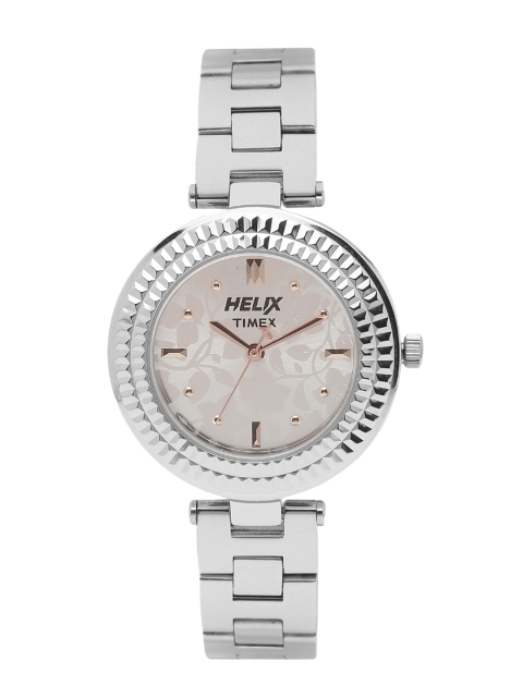 

Helix Women Silver-Toned Analogue Watch TW033HL03