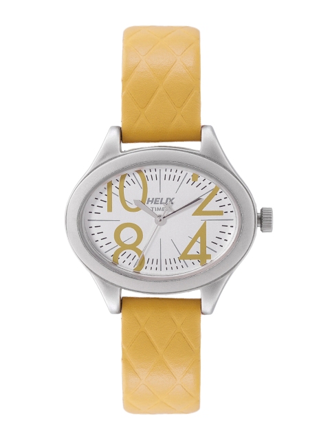 

Helix Women Silver-Toned Analogue Watch TW029HL12