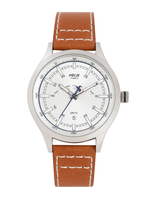 

Helix Men Silver-Toned Analogue Watch