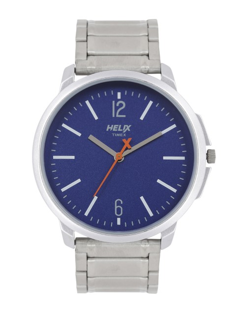 

Helix Men Blue Analogue Watch