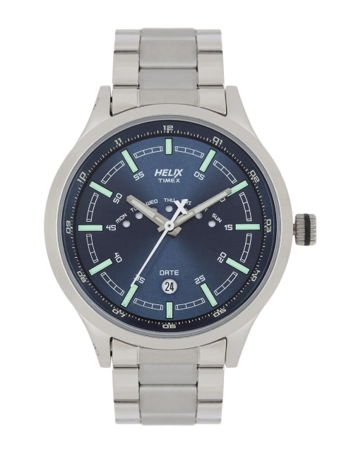 

Helix Men Blue Analogue Watch