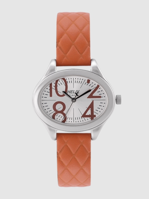 

Helix by Timex Women Silver-Toned Analogue Watch TW029HL11