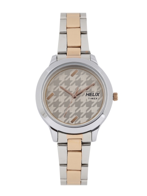 

Helix Women Grey Analogue Watch - TW022HL12, Silver
