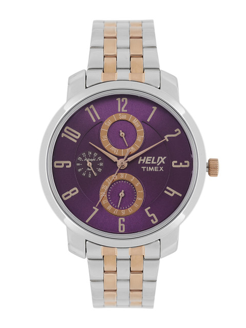 

Helix by Timex Women Purple Analogue Watch TW032HL19
