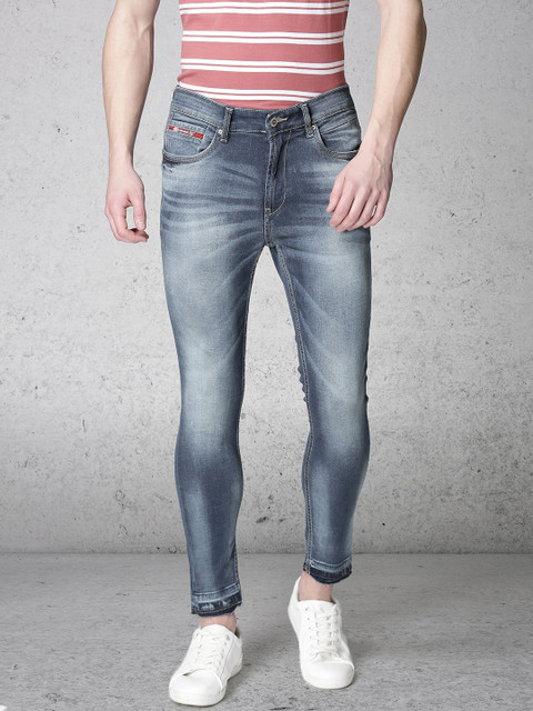 

Ecko Unltd Men Blue Skinny Fit Mid-Rise Clean Look Stretchable Jeans