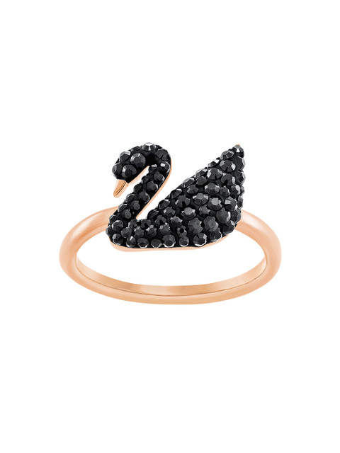 

SWAROVSKI Iconic Swan Ring, Gold