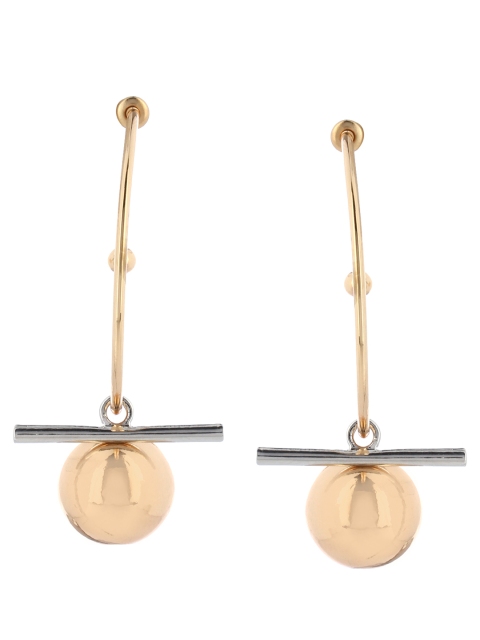 

Kazo Gold-Toned Circular Shaped Hoop Earrings