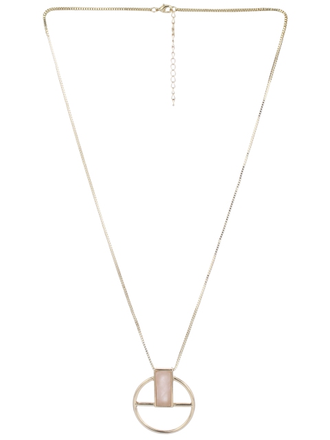 

Kazo Gold-Toned & Beige Metal Chain