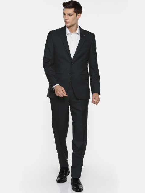 

Arrow Men Brown Self-Design Single-Breasted Blazer