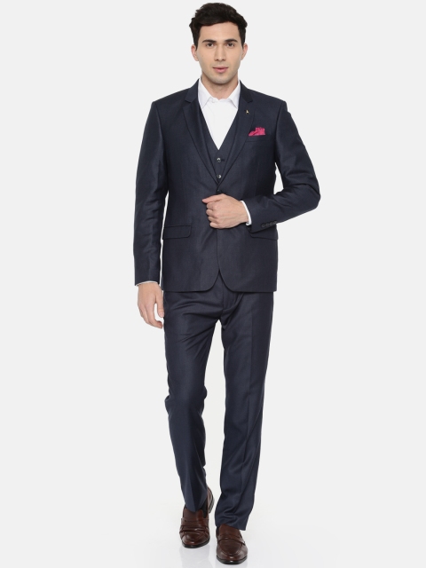 

Arrow Men Navy Body Tailored Fit Formal Suit, Navy blue