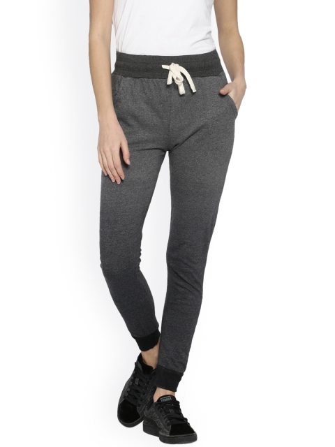 

Campus Sutra Charcoal Joggers