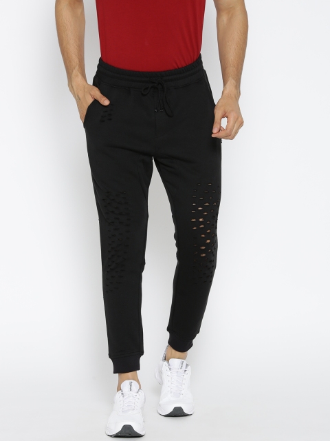 

CAMLA Black Distressed Joggers