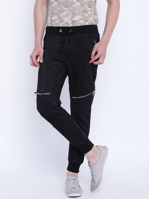 

CAMLA Men Black Solid Joggers