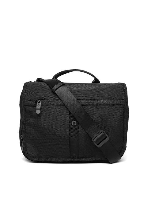 

Victorinox Unisex Black Adventure Traveller Messenger Bag