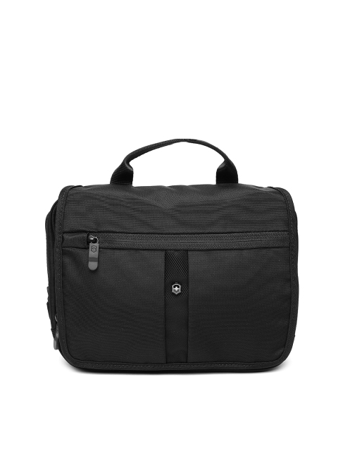 

Victorinox Unisex Black Adventure Traveler Deluxe 3-Way Carry Messenger Bag