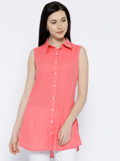 

Biba Pink Self-Design Tunic