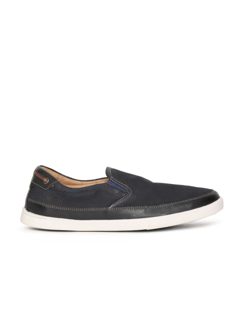 

JOHNSTON & MURPHY Men Black Slip-On Sneakers