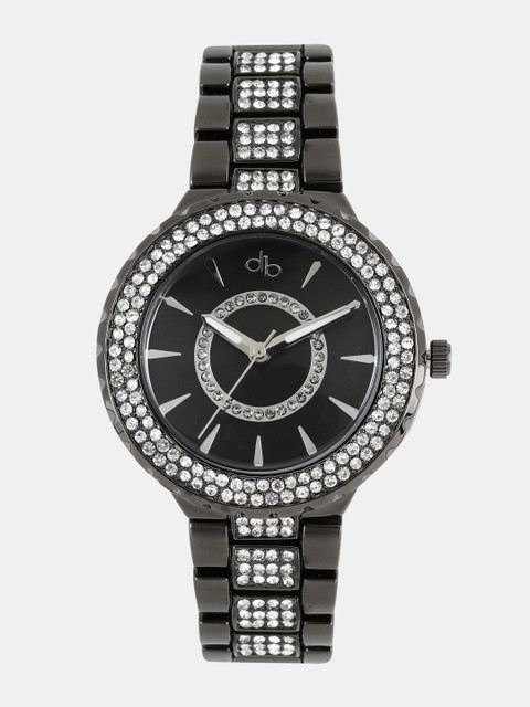 

DressBerry Women Black Analogue Watch DB-A2
