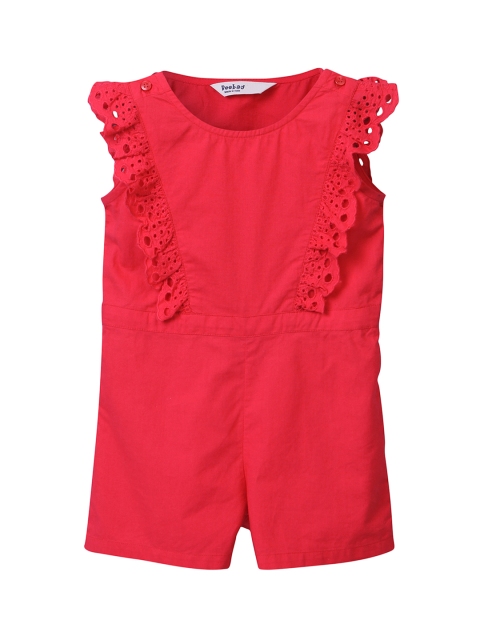 

Beebay Red Solid Basic Jumpsuit