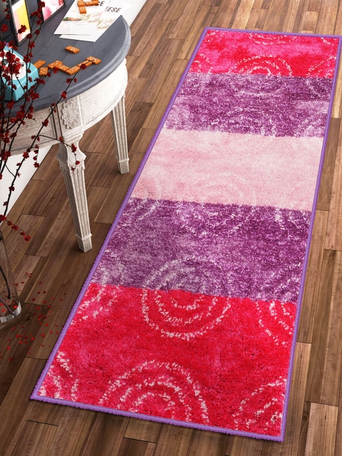 

Story@home Purple & Pink Colored Carpet