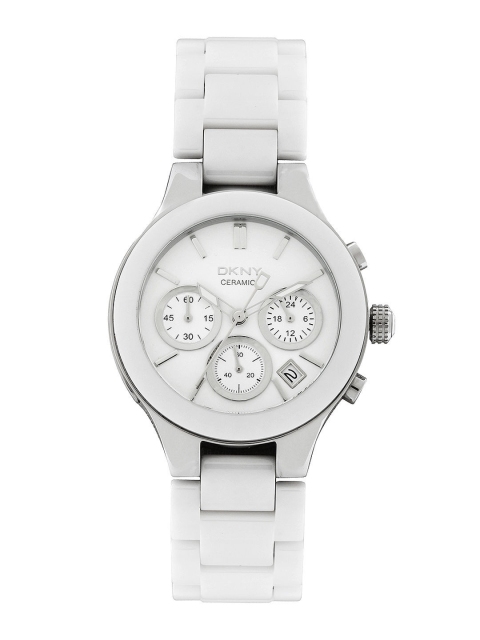 

DKNY Women White Dial Watch