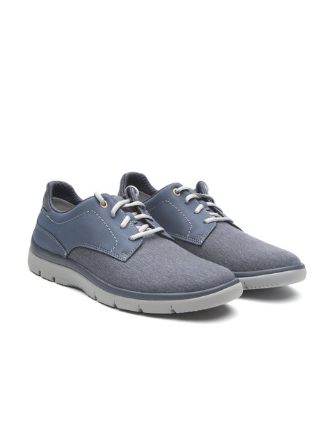 

Clarks Men Blue Denim Derbys