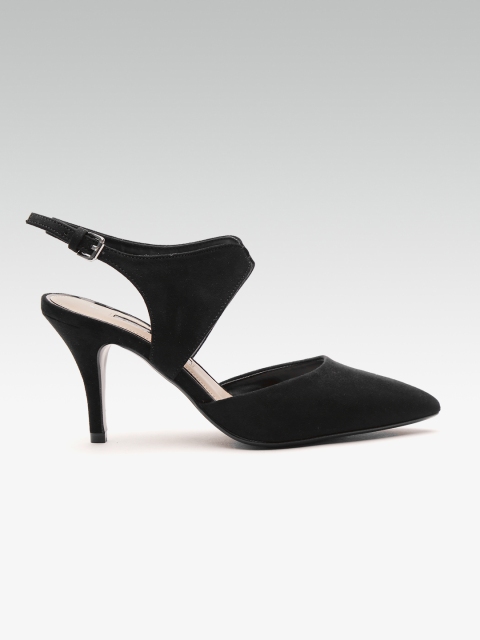 

DOROTHY PERKINS Women Black Solid Pumps