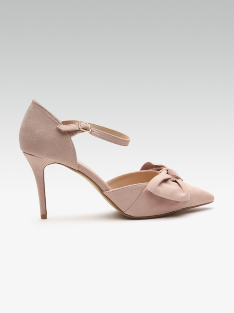

DOROTHY PERKINS Women Dusty Pink Solid Pumps