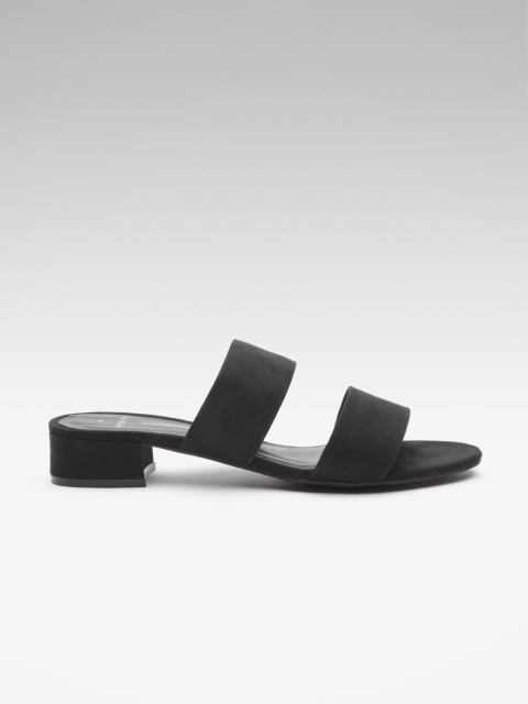 

DOROTHY PERKINS Women Black Solid Sandals