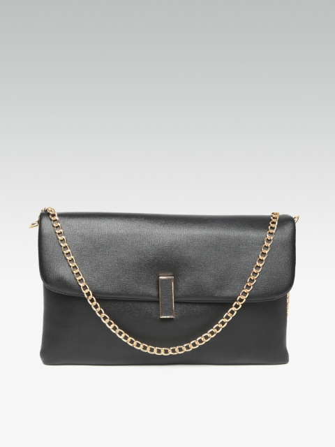 

DOROTHY PERKINS Black Solid Sling Bag