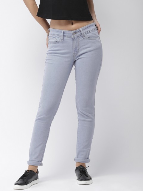 

Levis Women Blue Skinny Fit Mid-Rise Clean Look Stretchable Jeans 711