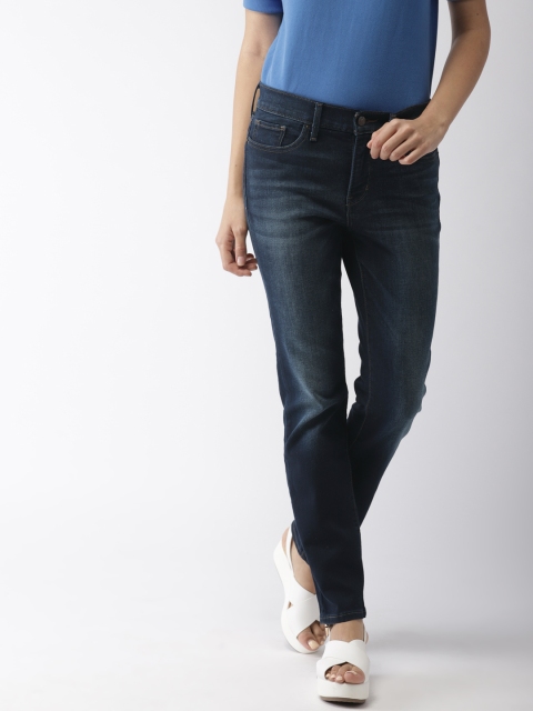 

Levis Women Blue Slim Fit Mid-Rise Jeans 312