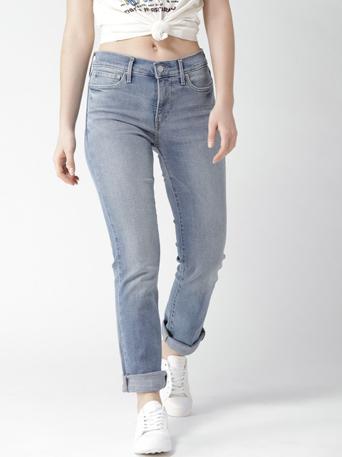 

Levis Women Blue Slim Fit Mid-Rise Clean Look Stretchable Jeans 312