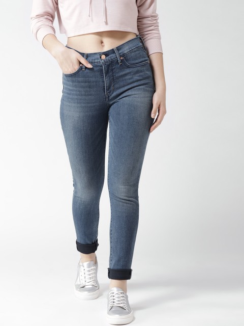 

Levis Women Blue 311 Shaping Skinny Fit Mid-Rise Clean Look Stretchable Jeans