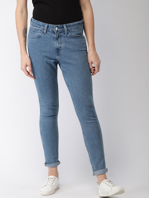 

Levis Women Blue Skinny Fit High-Rise Clean Look Stretchable Jeans 721