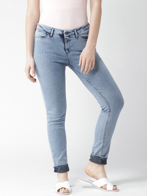 

Levis Women Blue Skinny Fit Mid-Rise Clean Look Stretchable Jeans 711