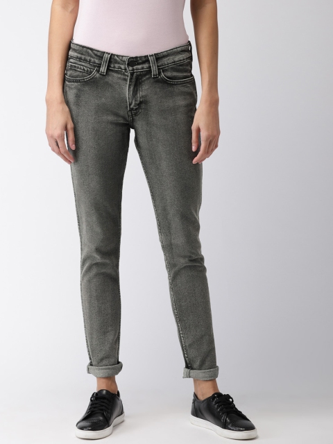 

Levis Women Grey Skinny Fit Mid-Rise Clean Look Stretchable Jeans 711