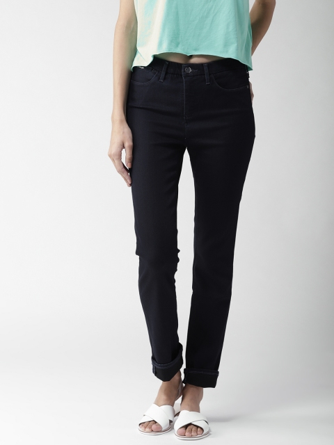 

Levis Women Navy 312 Shaping Slim Fit Clean Look Stretchable Jeans, Navy blue